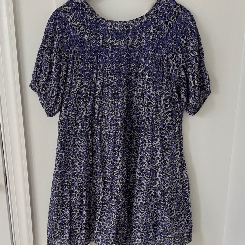 ba&sh Iris Printed Mini Dress Size 2 - Picture 2 of 12